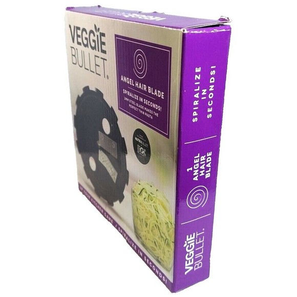 Veggie Bullet Blade Angel Hair Blade Pasta Cutter Shaver, Blade Only, NIB - Picture 8 of 9